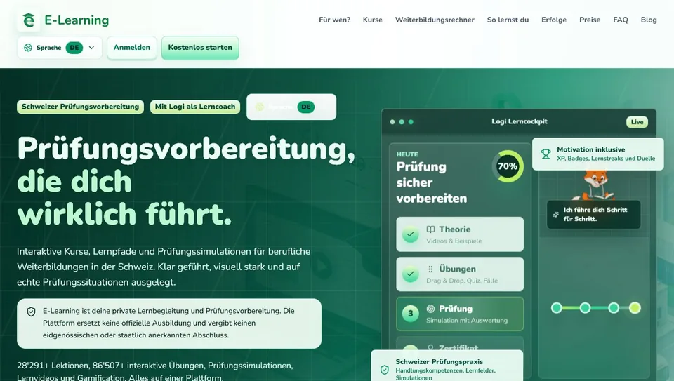 E-Learning.Place Plattform